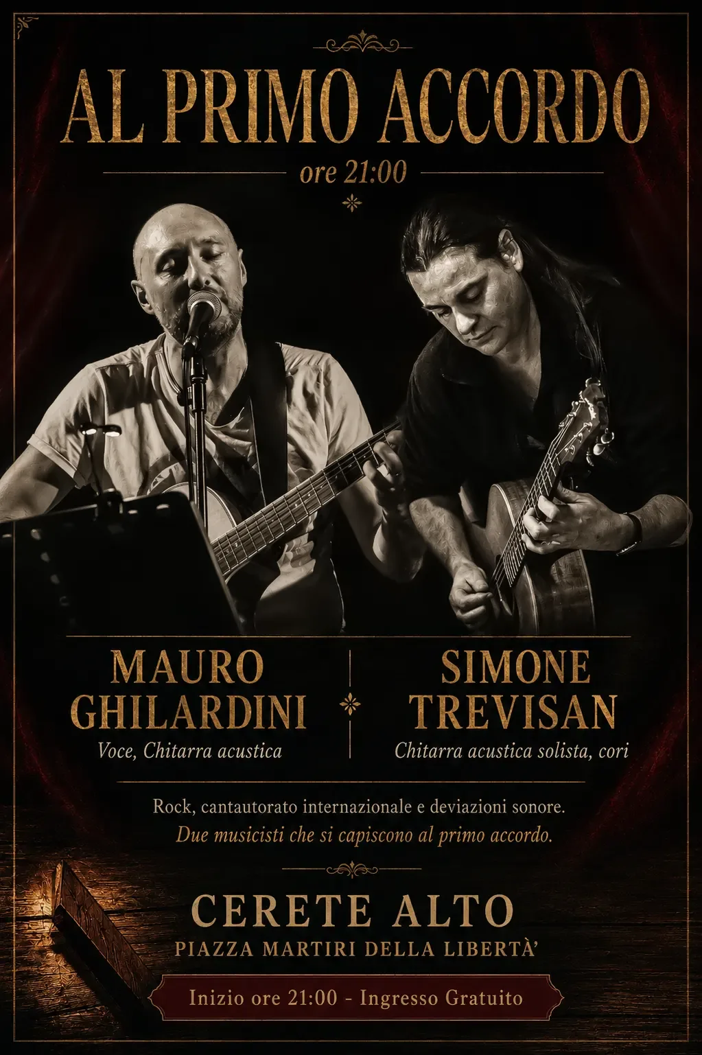 Poster Al primo accordo